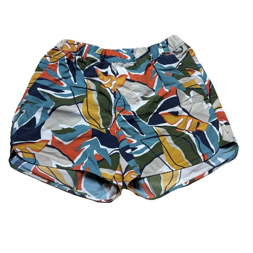 REI Co-op Trailmade Women's Medium Shorts Leaves Outdoor Hiking Camp XS X Small